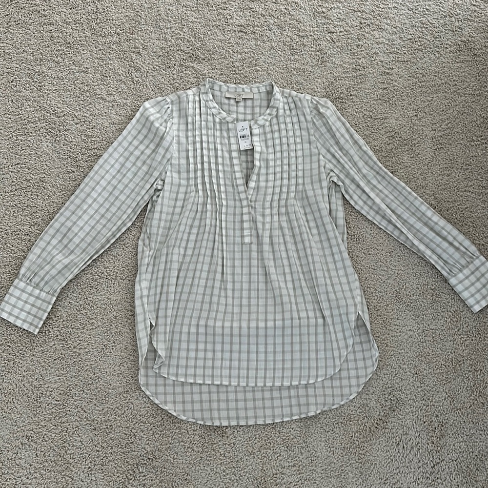 Loft long sleeved tunic